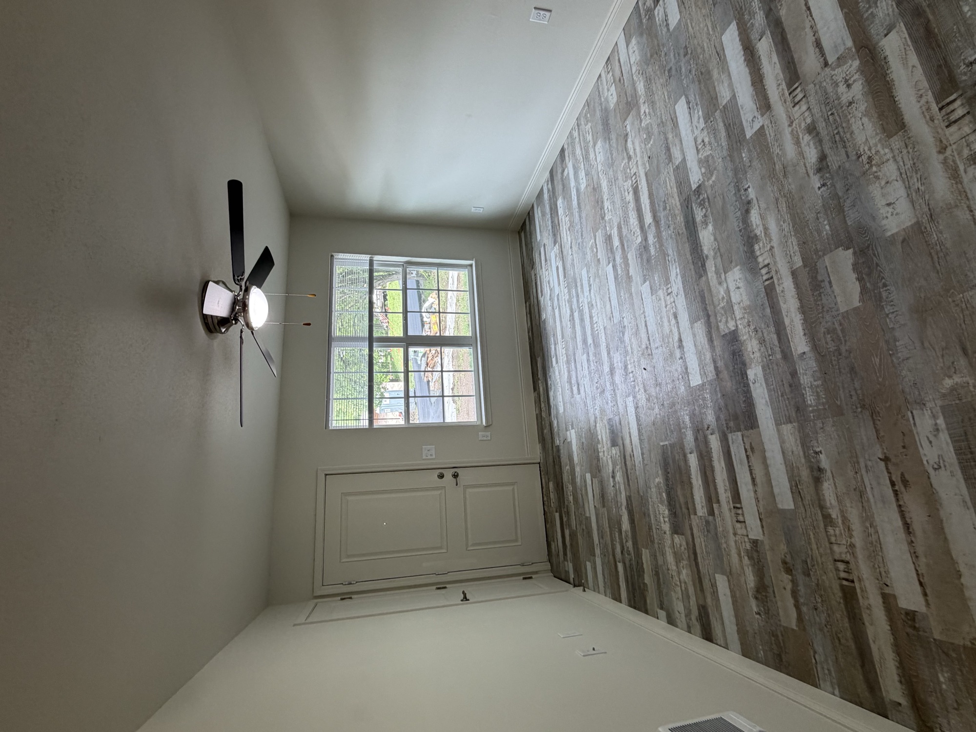 New window installation interior