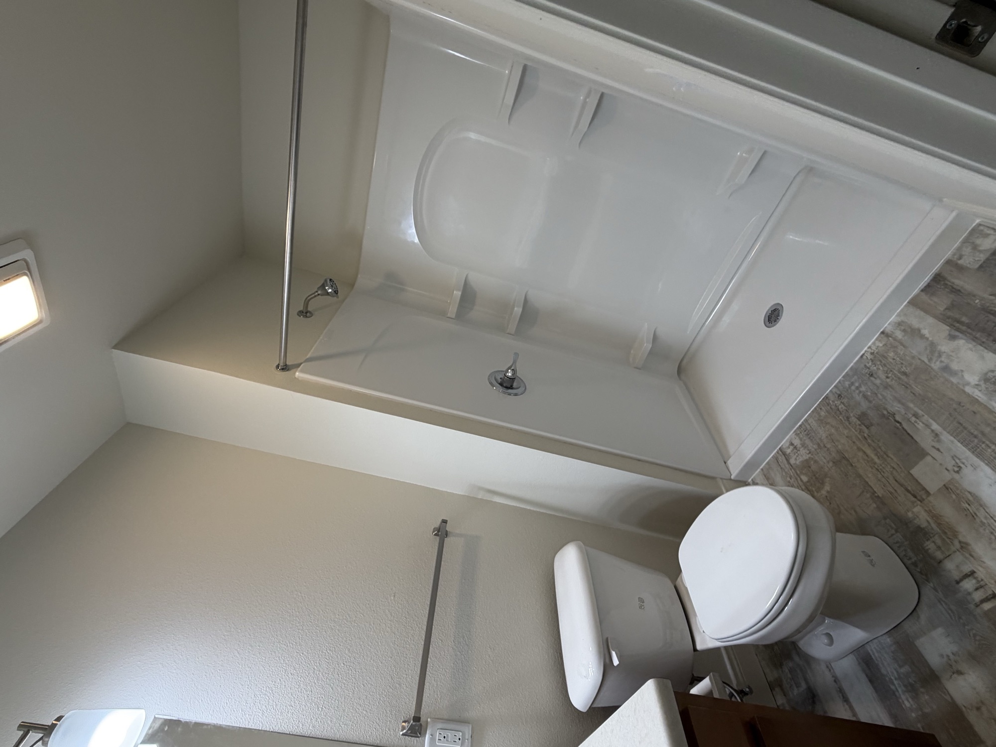 New bathroom installation