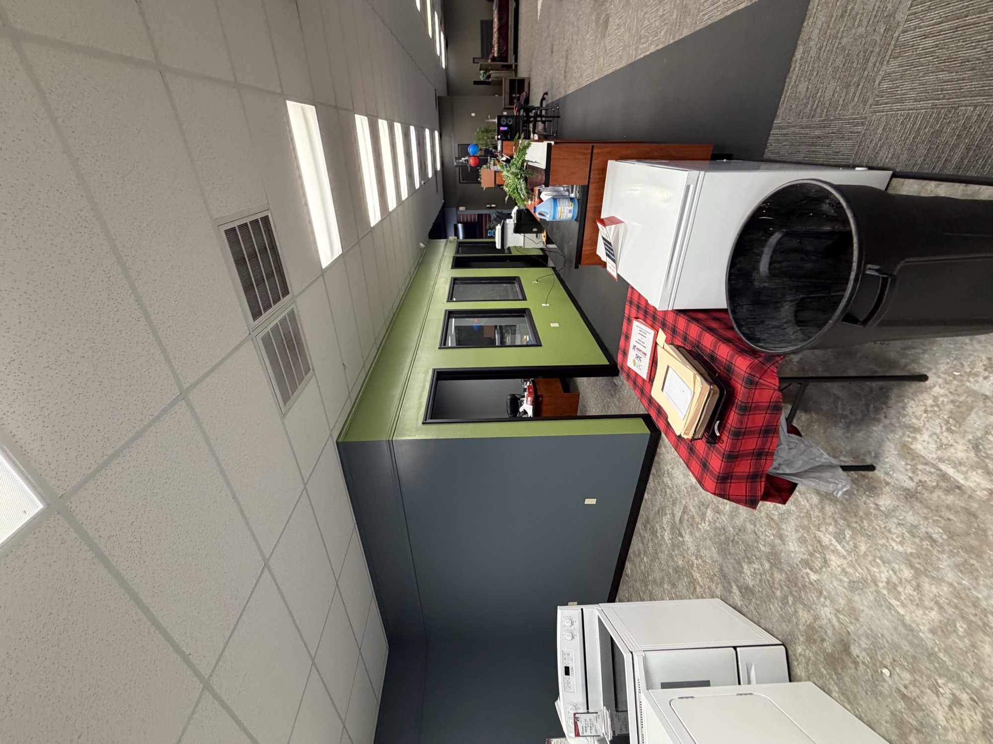 Commercial break room